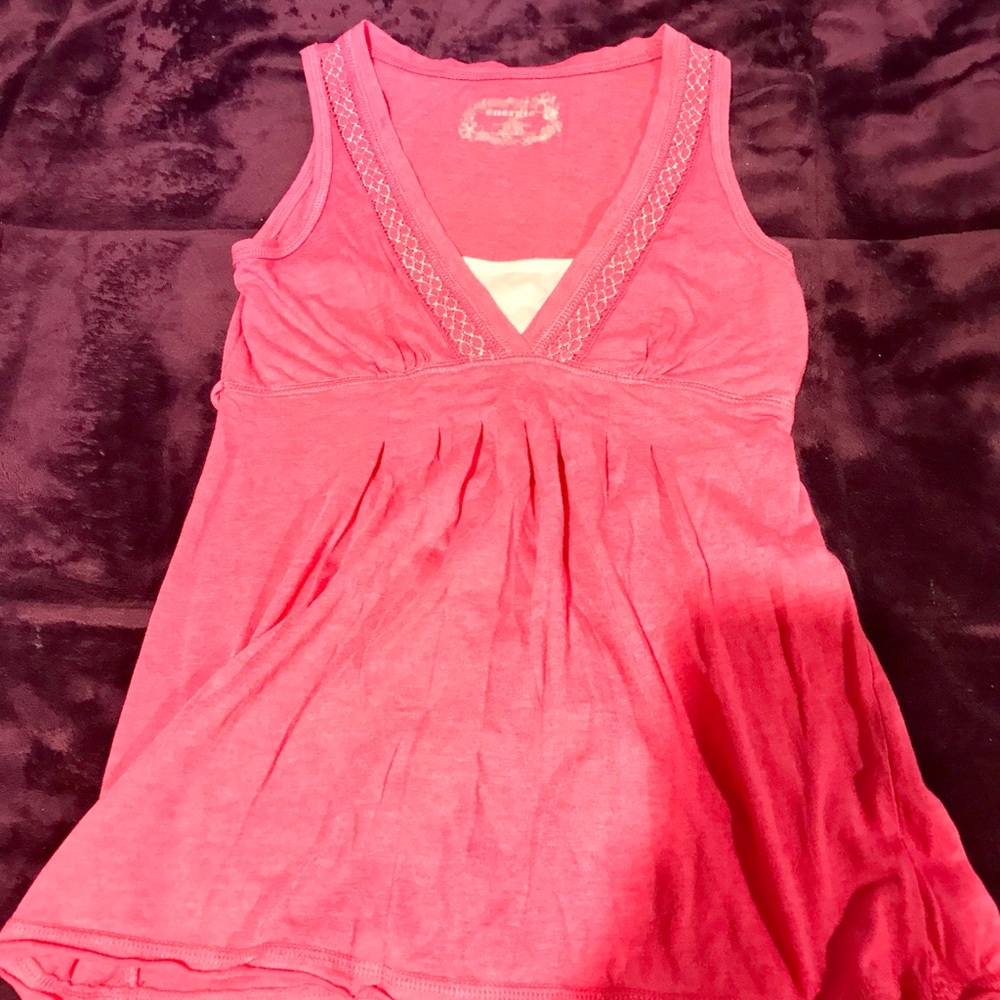 Hot pink top